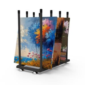 Art Storage Rack Countertop